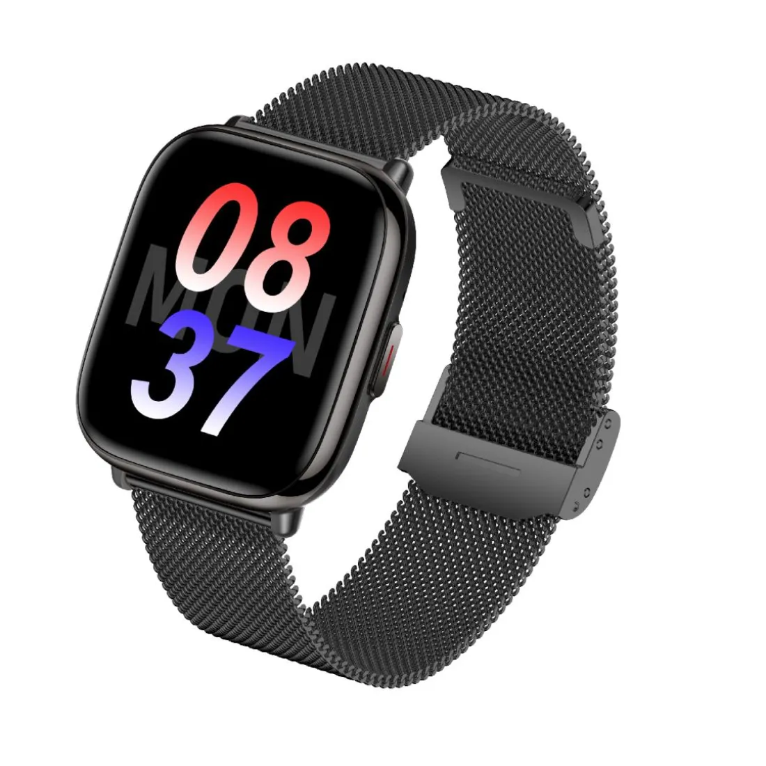 Montre connectée Mixte Smarty Overtake - SW081E Bracelet Acier Noir