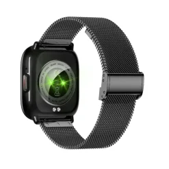 Montre connectée Mixte Smarty Overtake - SW081E Bracelet Acier Noir