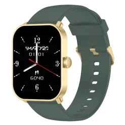 Montre connectée Mixte Smarty Super Amoled - SW070G Bracelet Silicone Vert