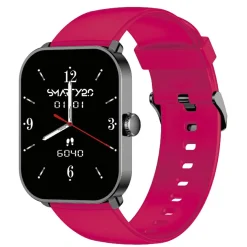 Montre connectée Mixte Smarty Super Amoled - SW070D Bracelet Silicone Rose