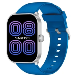 Montre connectée Mixte Smarty Super Amoled - SW070E Bracelet Silicone Bleu