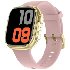 Montre connectée Mixte Smarty Powerful Amoled - SW071D Bracelet Silicone Rose