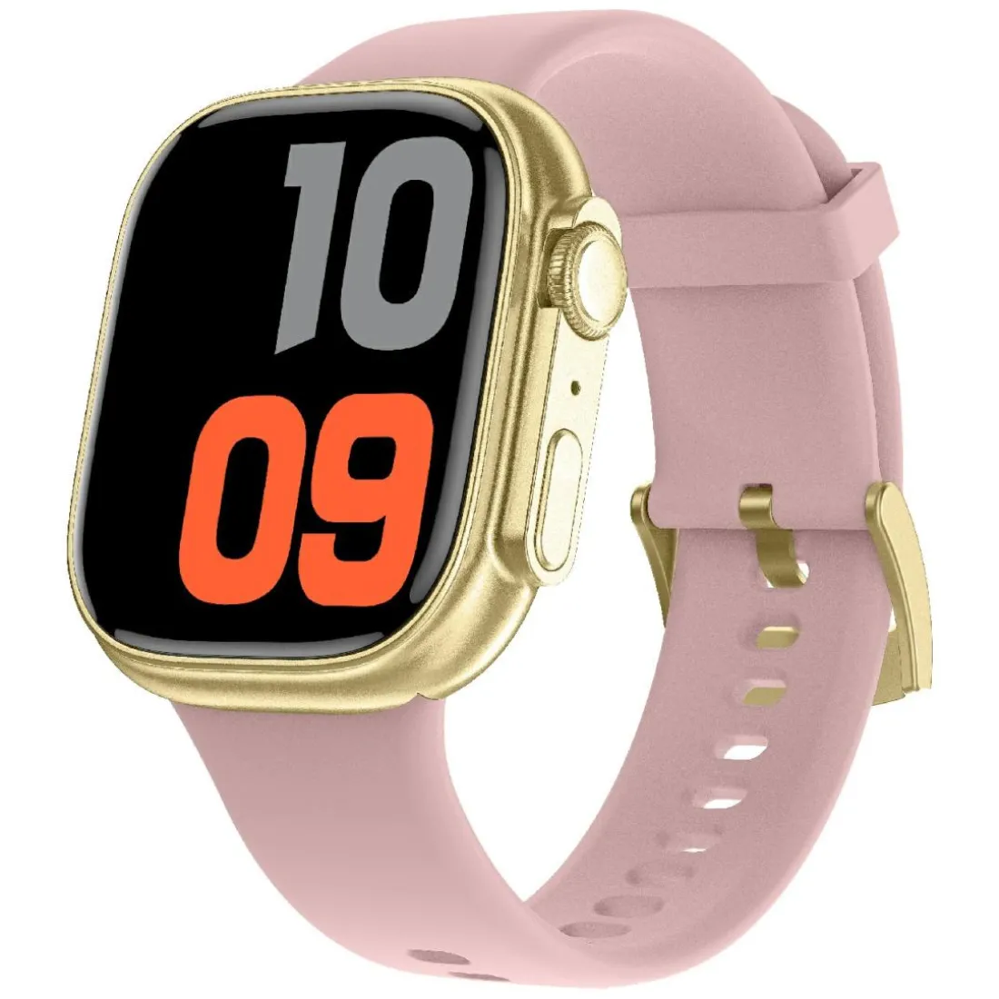 Montre connectée Mixte Smarty Powerful Amoled - SW071D Bracelet Silicone Rose
