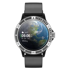 Montre connectée Mixte Tekday Tekday Connect Sport - 656530 Bracelet Silicone Noir