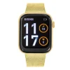 Montre connectée Mixte Tekday - 656515 Bracelet Acier Jaune