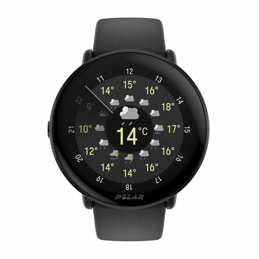 Montre connectée mixtes BLK S-L 900106234 - POLAR IGNITE 3