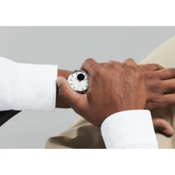 Montre de Santé Connectée Mixte Withings Scanwatch 2 - Wsw 242 White Bracelet Caoutchouc Gris