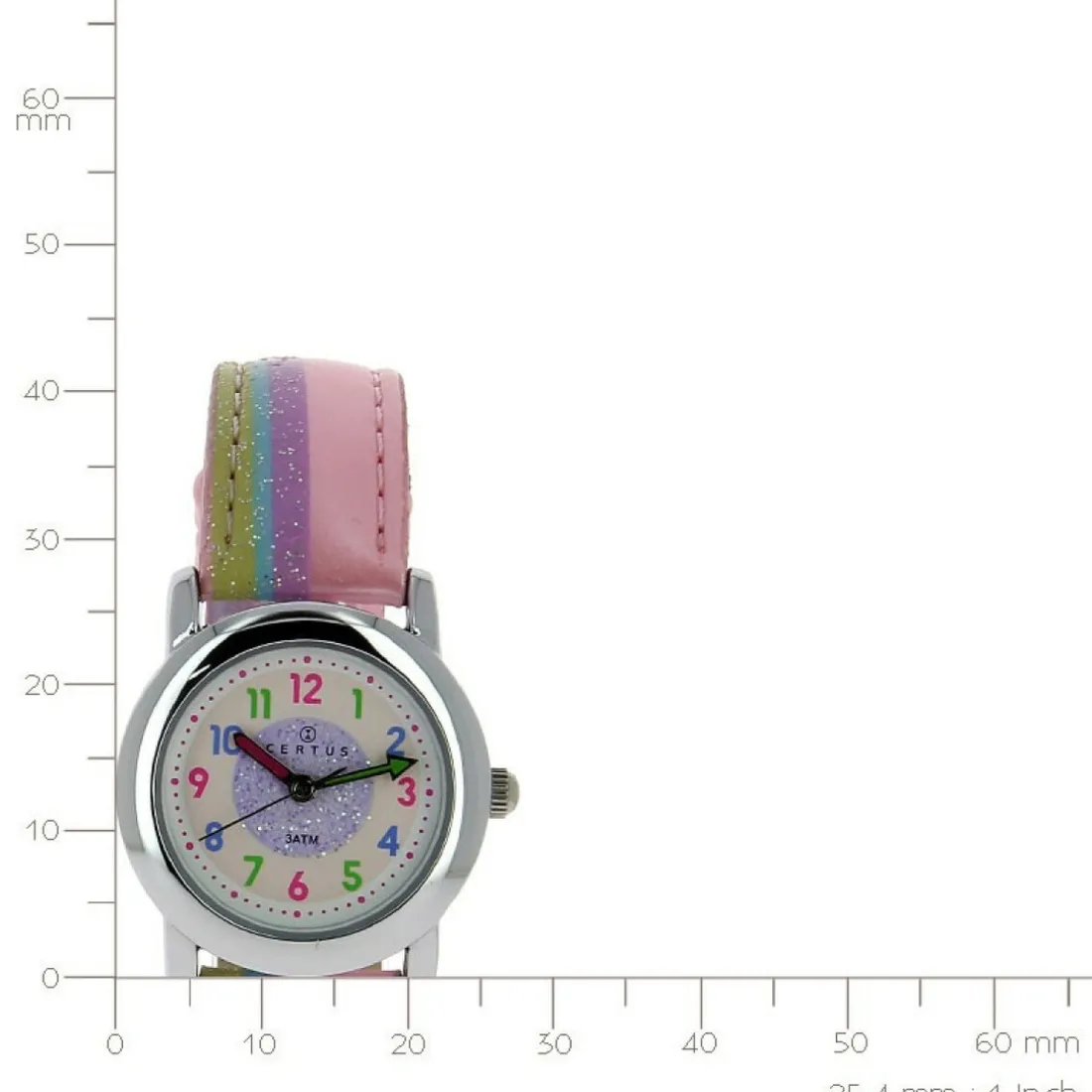 Montre Enfant Certus 647384 - Bracelet Cuir Multicolore