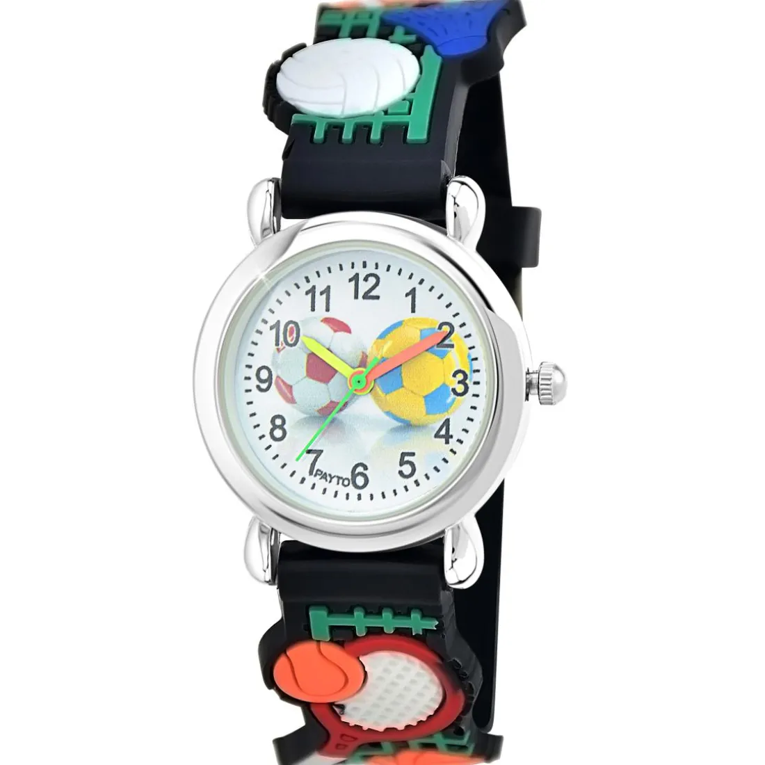 Montre enfant sport noire
