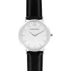 Montre Femme Andreas Osten AO-01 - Bracelet Cuir Noir