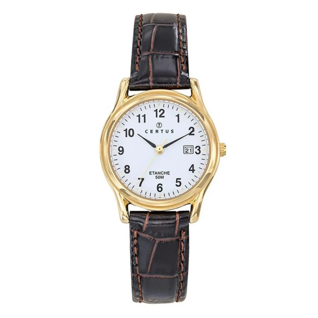 Montre Femme Certus - 646330 Bracelet Cuir Marron