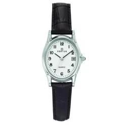 Montre Femme Certus 644520 - Bracelet Cuir Noir