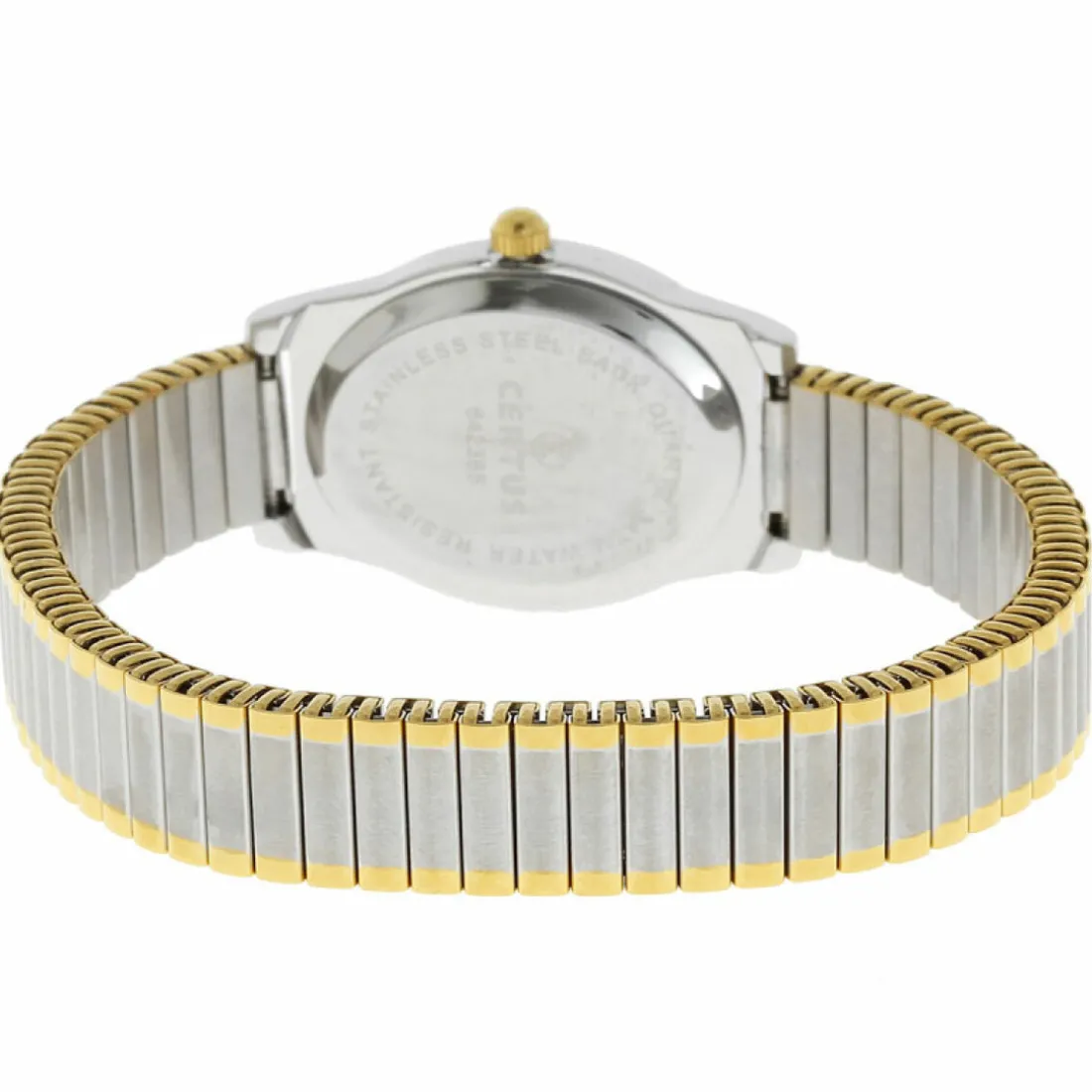 Montre Femme Certus 642385 - Bracelet Acier Doré et Argenté