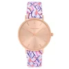 Montre Femme Christian Lacroix Montres Sunflowers A Charleston - CLW911 Bracelet Cuir Rose