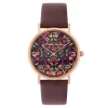 Montre Femme Christian Lacroix Montres Reve De Papier - CLW804 Bracelet Cuir Marron