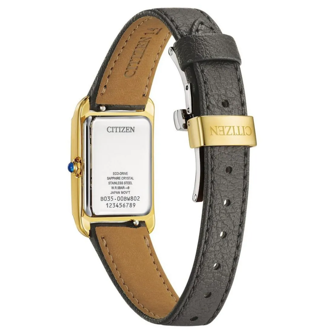 Montre Femme Citizen Elongated Square Citizen L - EW5622-09P