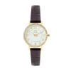 Montre Femme Clyda Justine - CLA826DWR Bracelet Cuir Marron