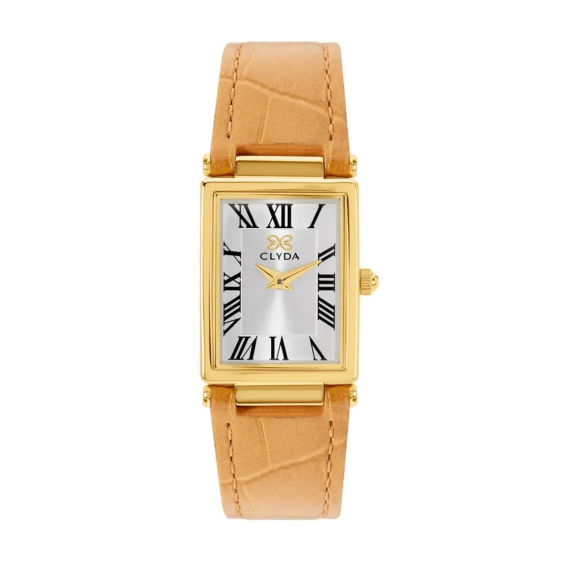 Montre Femme Clyda Laure - CLA823DAR Bracelet Cuir Marron