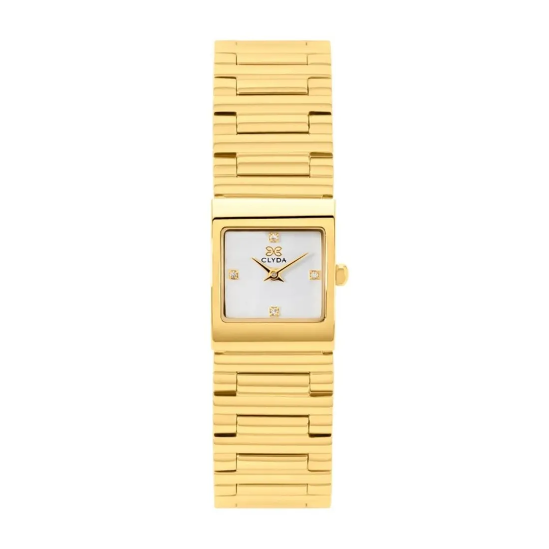 Montre Femme Clyda Louise - CLA830DWD Bracelet Acier Doré
