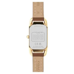 Montre Femme Coach Cadie - 14504028 Bracelet Cuir Marron