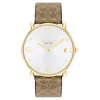 Montre Femme Coach Elliot - 14504205 Bracelet Cuir Marron