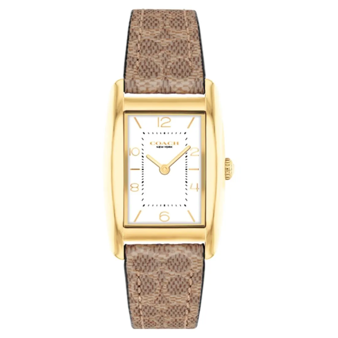 Montre Femme Coach Reese - 14504355 Bracelet Cuir Marron