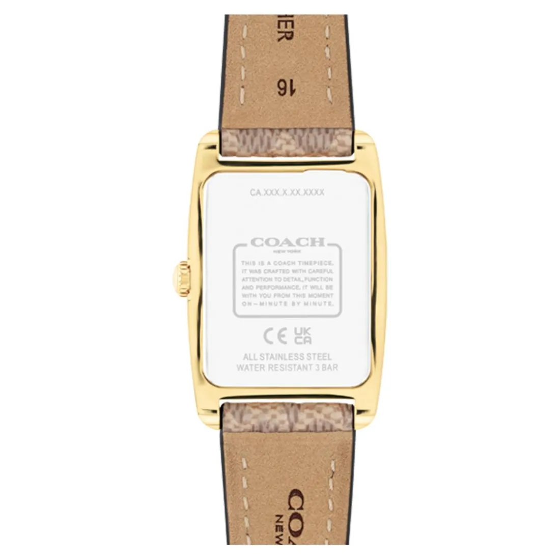 Montre Femme Coach Reese - 14504355 Bracelet Cuir Marron
