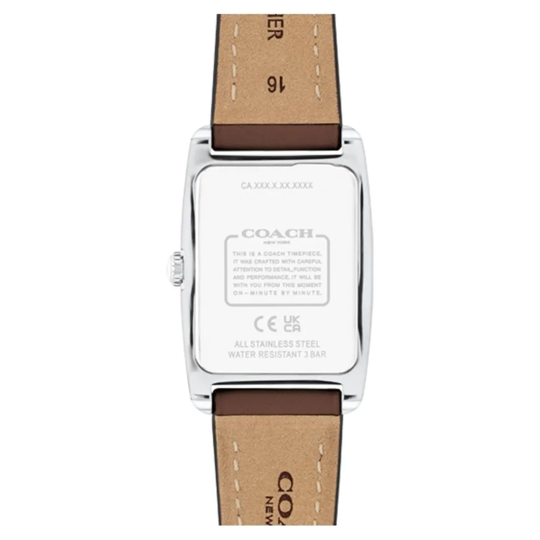Montre Femme Coach Reese - 14504311 Bracelet Cuir Marron