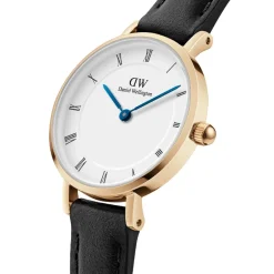 Montre Femme Daniel Wellington Roman Numerals - DW00100686 Bracelet Cuir Noir
