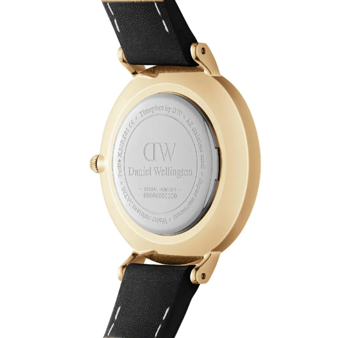Montre Femme Daniel Wellington Roman Numerals - DW00100686 Bracelet Cuir Noir