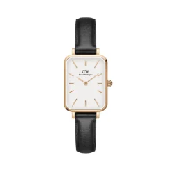 Montre Femme Daniel Wellington Pressed Sheffield - DW00100434 Bracelet Cuir Noir