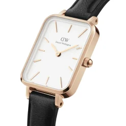 Montre Femme Daniel Wellington Pressed Sheffield - DW00100434 Bracelet Cuir Noir