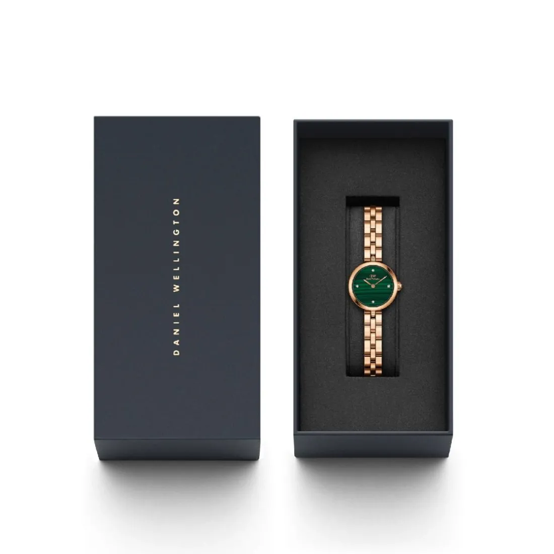 Montre Femme Daniel Wellington Link - DW00100721 Bracelet Acier Doré Rose
