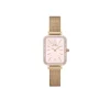Montre Femme Daniel Wellington Bezel - DW00100669 Bracelet Acier Doré Rose