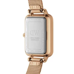 Montre Femme Daniel Wellington Bezel - DW00100669 Bracelet Acier Doré Rose