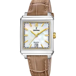 Montre Femme Festina - F20682-4 Bracelet Cuir Beige