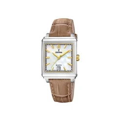 Montre Femme Festina - F20682-4 Bracelet Cuir Beige