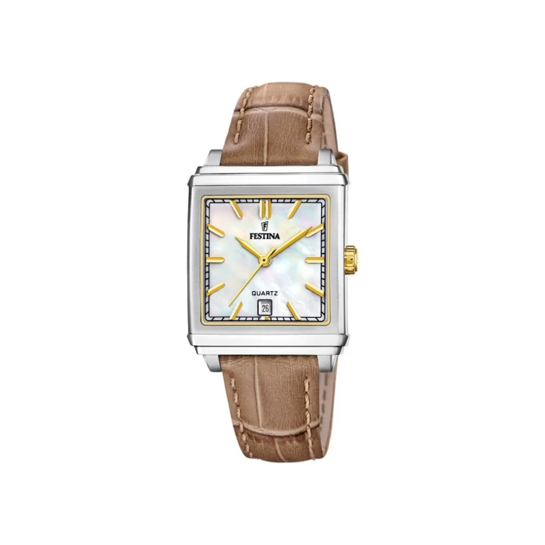 Montre Femme Festina - F20682-4 Bracelet Cuir Beige