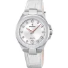Montre Femme Festina Mademoiselle - F20701-1 Bracelet Cuir Blanc