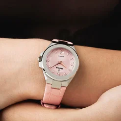 Montre Femme Festina Mademoiselle - F20701-2 Bracelet Cuir Rose