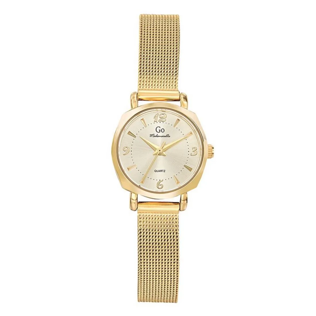 Montre femme Go Mademoiselle - 695566 Bracelet Acier Doré