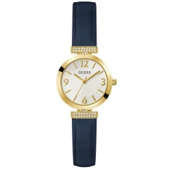 Montre Femme Guess Array - GW0614L5 Bracelet Cuir Bleu