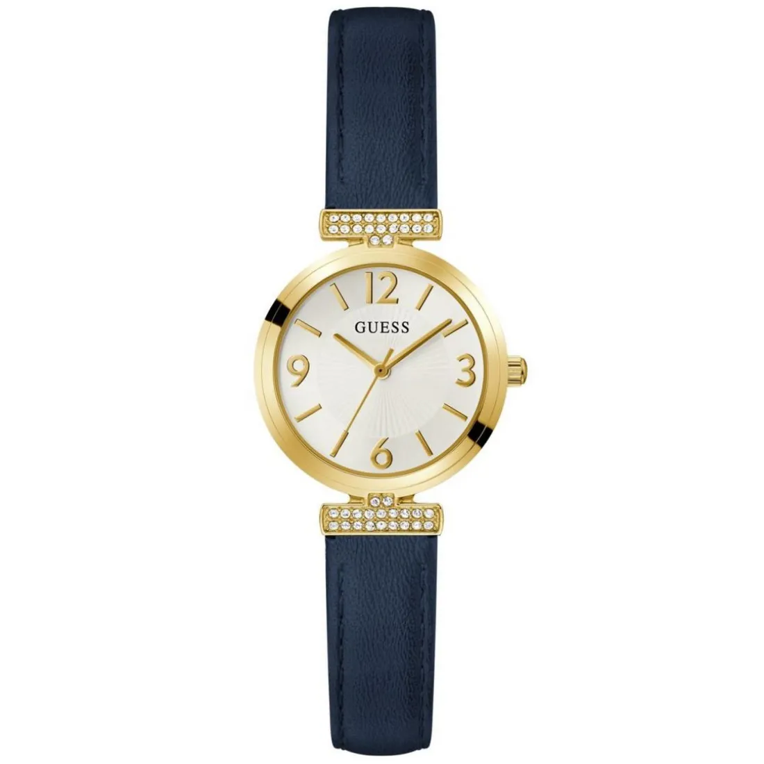Montre Femme Guess Array - GW0614L5 Bracelet Cuir Bleu