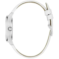 Montre Femme Guess Glitz Plaque - GW0745L3 Bracelet Acier Blanc