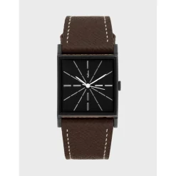 Montre Femme Kelton Astre Blackstar Epsom chocolat - 9123462