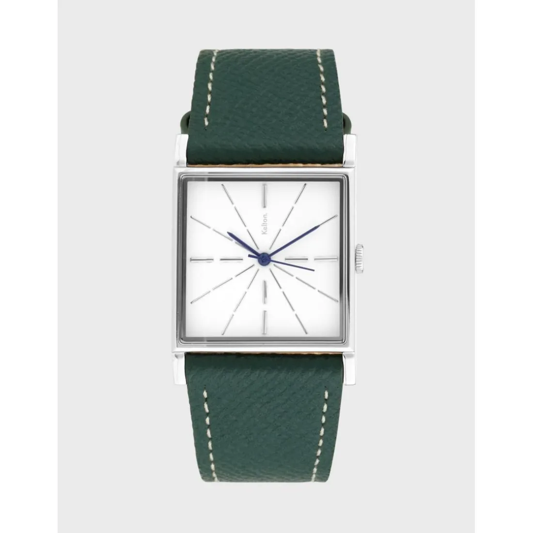 Montre Femme Kelton Astre argent Epsom green - 9123452