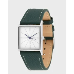 Montre Femme Kelton Astre argent Epsom green - 9123452