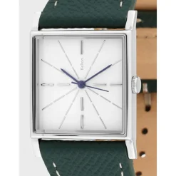 Montre Femme Kelton Astre argent Epsom green - 9123452