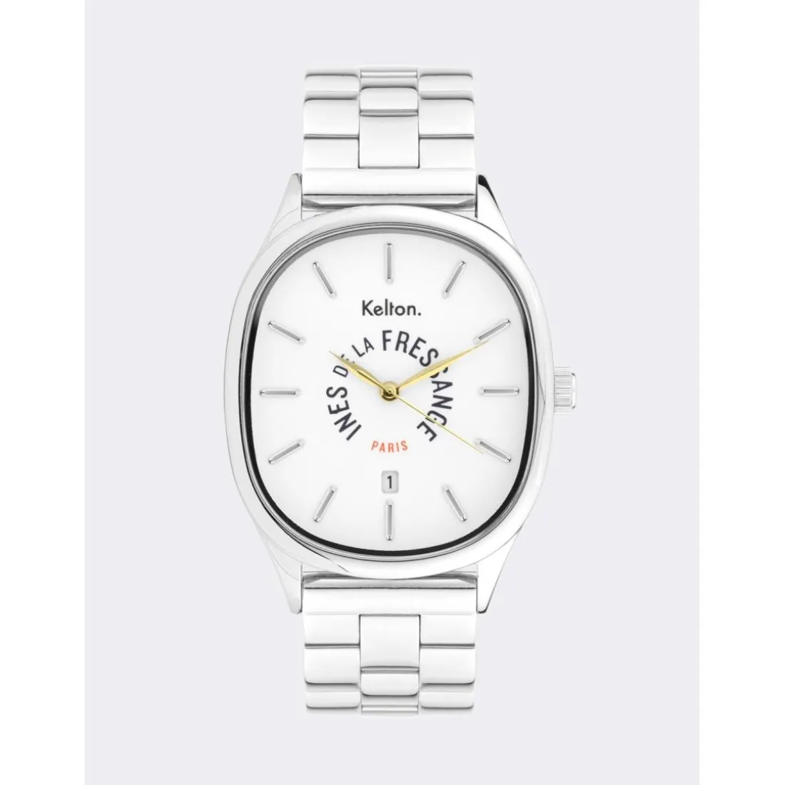 Montre Femme Kelton Grande Colorama Kelton x Ines de la Fressange Paris - 9125412 Silver