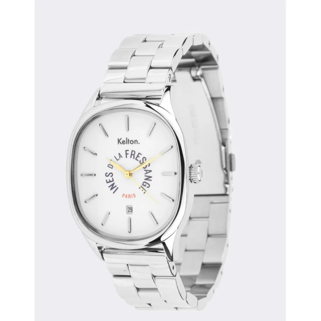 Montre Femme Kelton Grande Colorama Kelton x Ines de la Fressange Paris - 9125412 Silver
